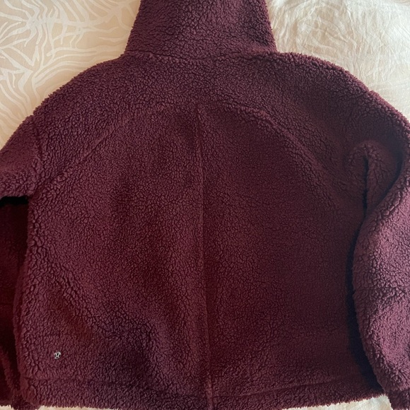 Lululemon Cinchable Fleece Zip Up Jacket - Picture 5 of 7